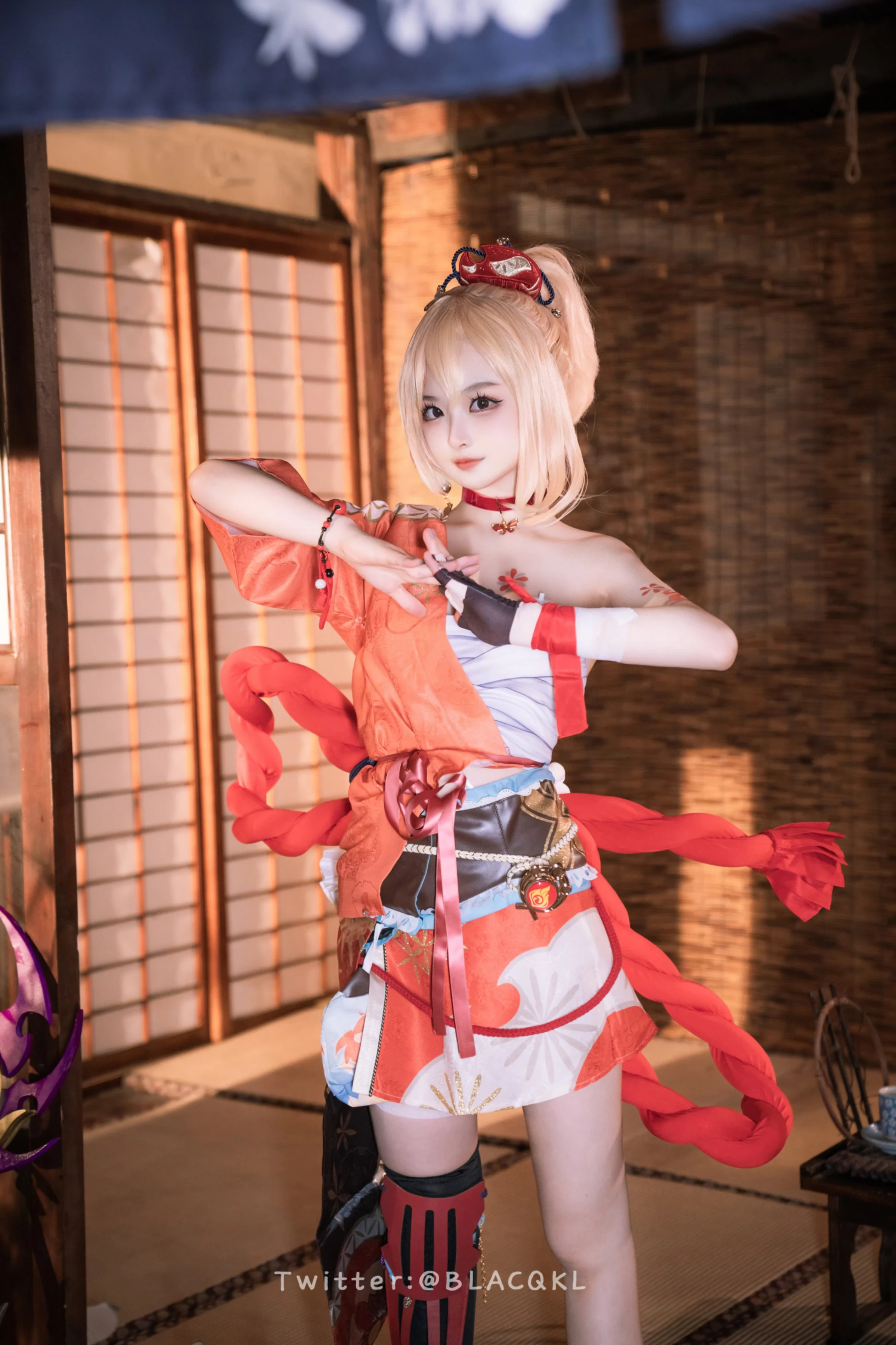 白莉愛吃巧克力 宵宮