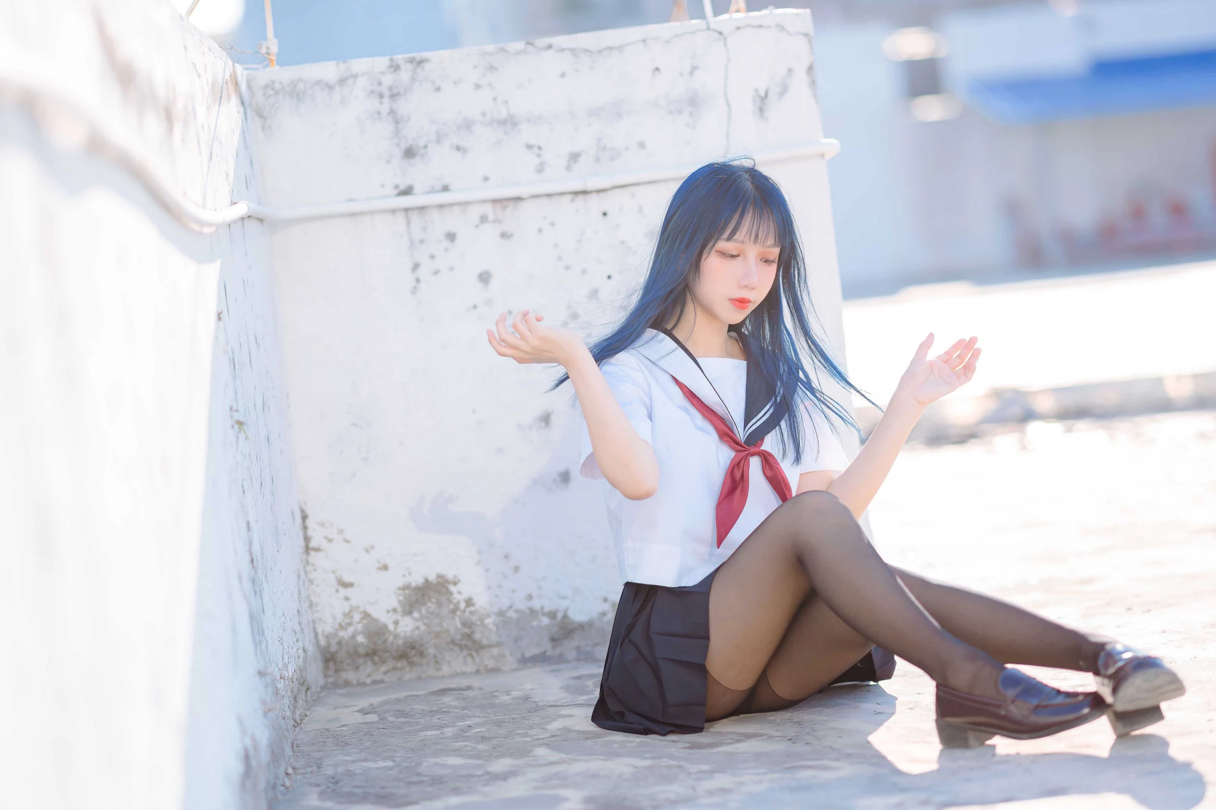 果咩醬w 日本水手服 盡情展示甜心魅力