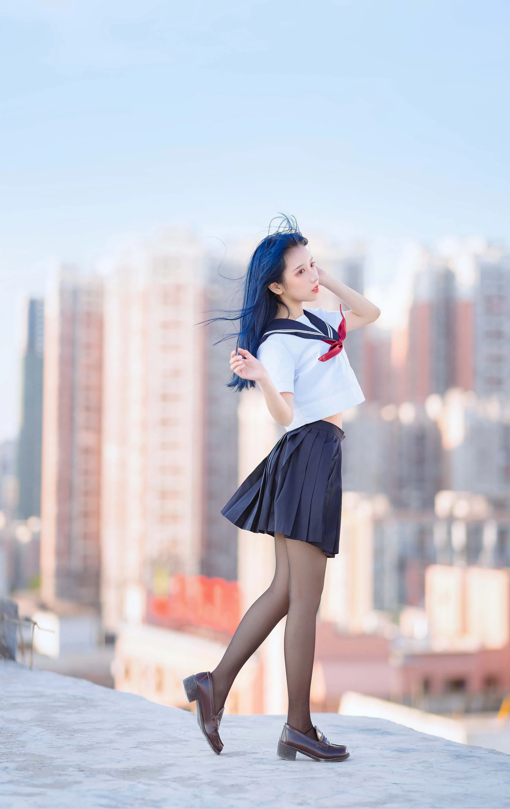 果咩醬w 日本水手服 盡情展示甜心魅力