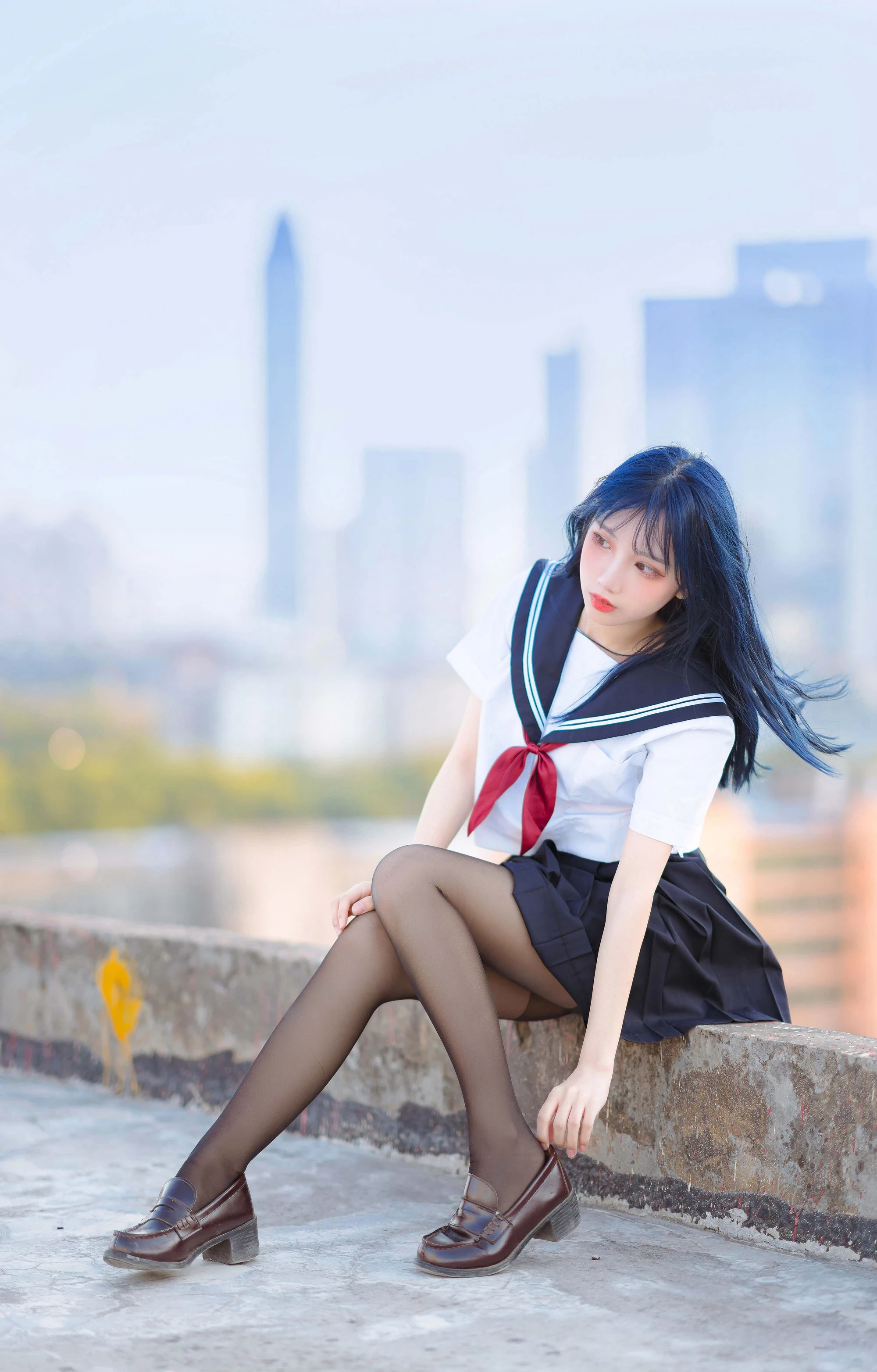 果咩醬w 日本水手服 盡情展示甜心魅力