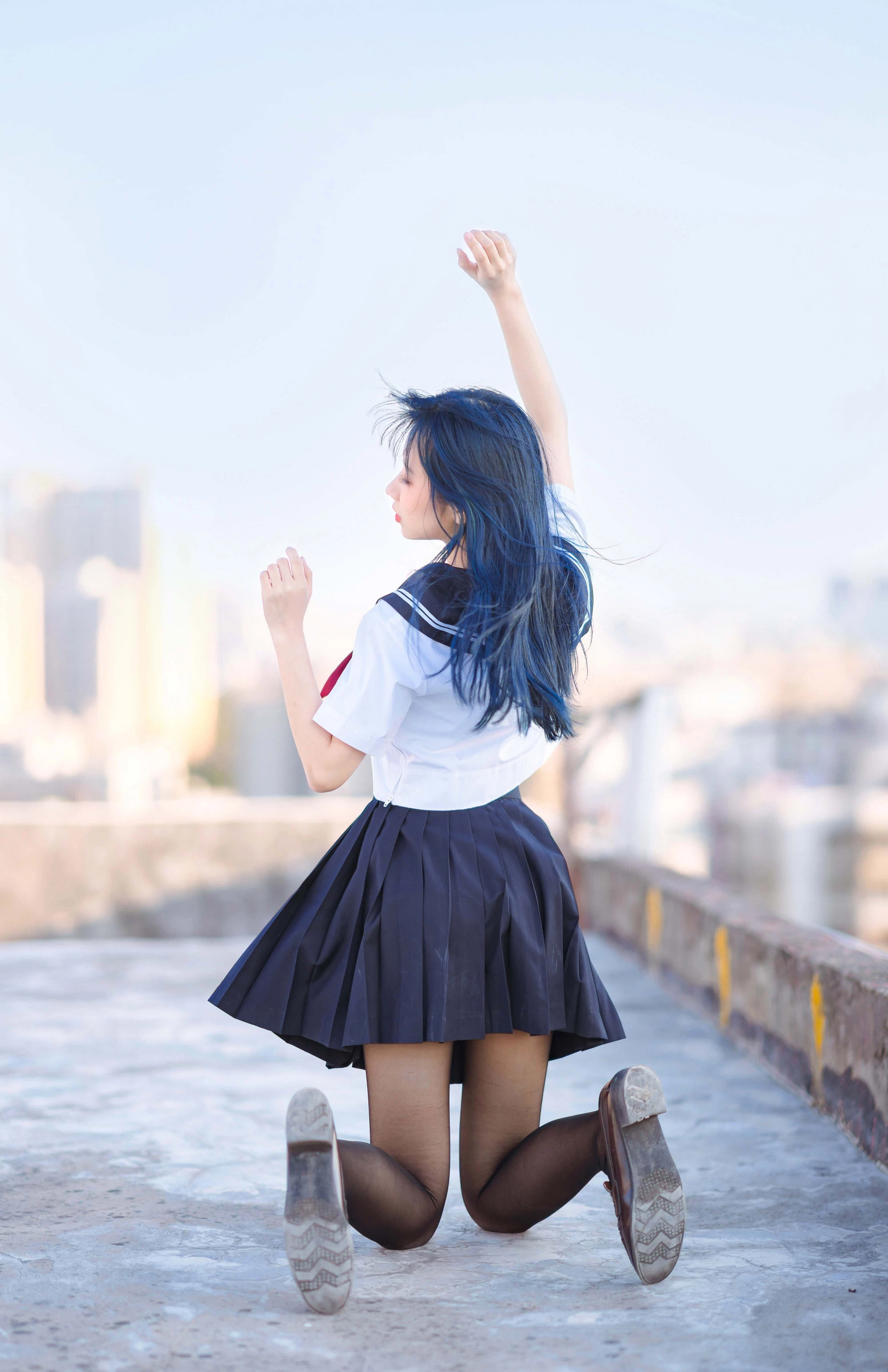果咩醬w 日本水手服 盡情展示甜心魅力
