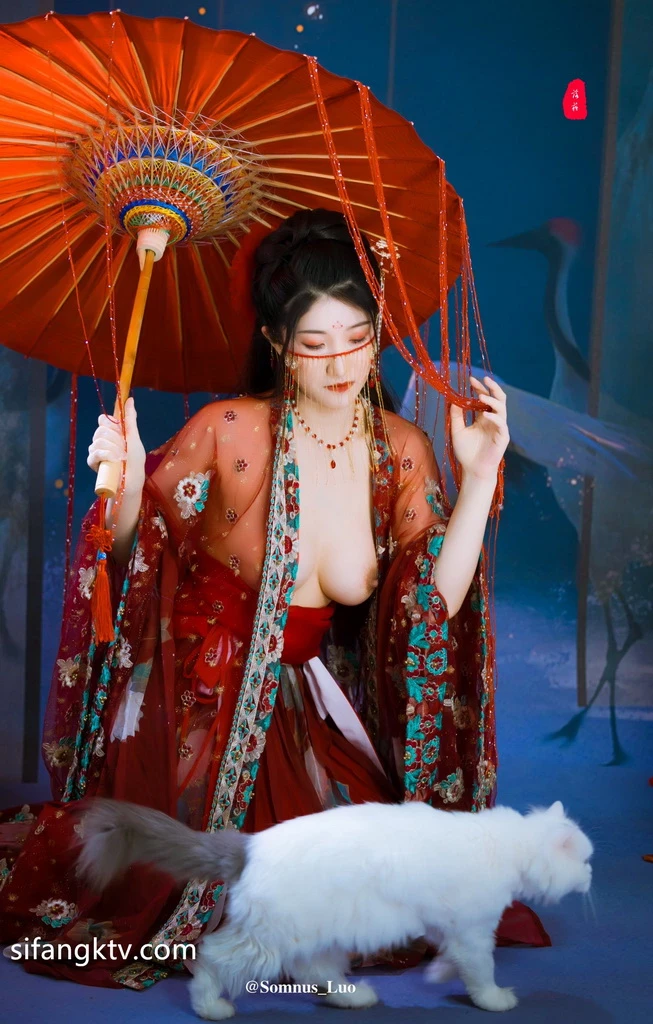 稀有古裝風 落蘇
