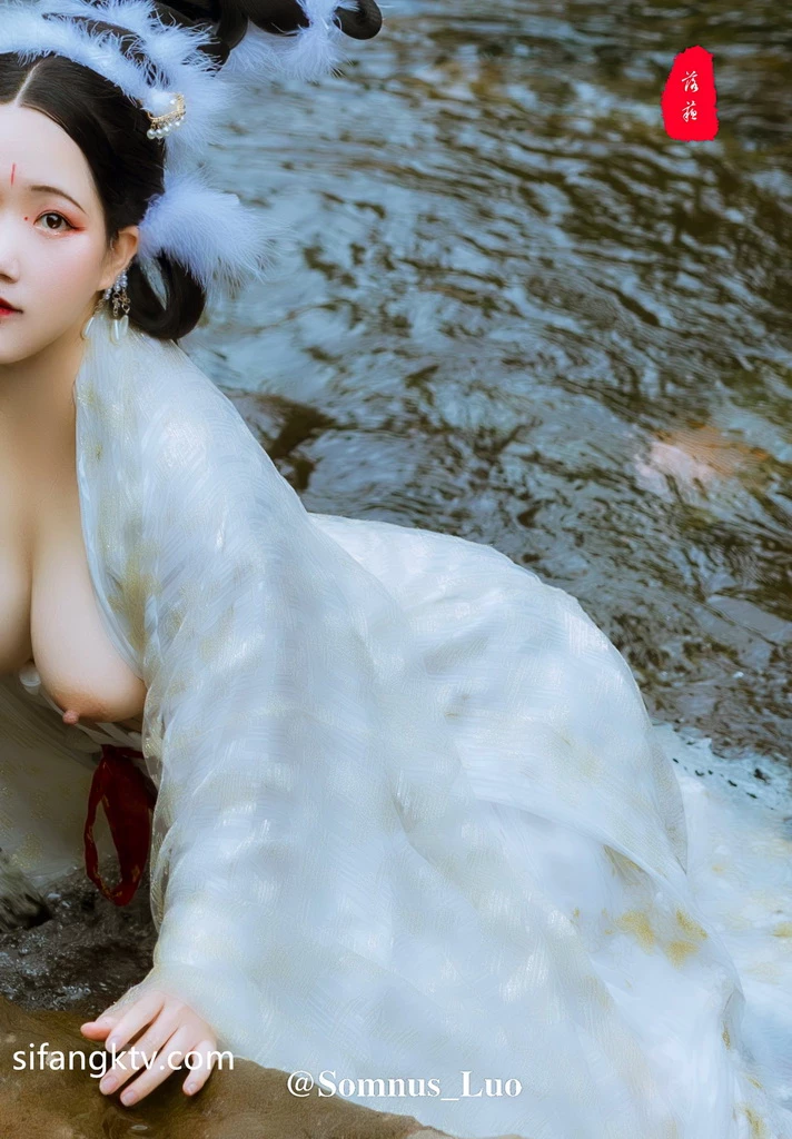 稀有古裝風 落蘇