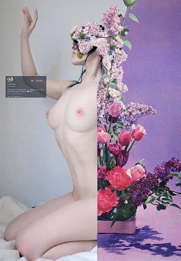 福利姬困困狗居家私拍展现美乳人体